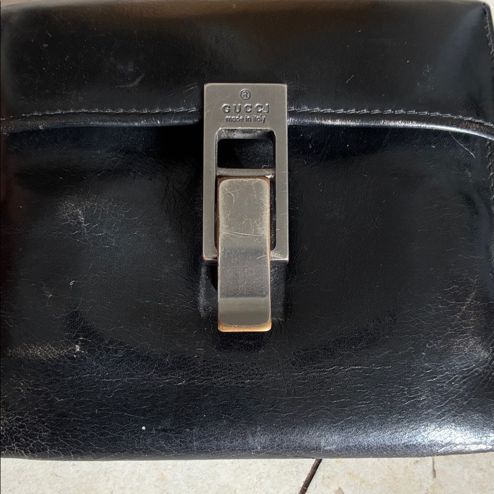 Gucci Black Jackie Leather Men's Wallet👝 - Picture 4 of 12